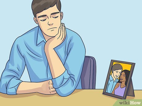 Step 6 He’s afraid of commitment.