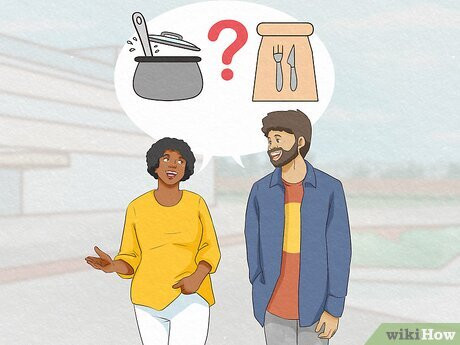 Talk about food as a doorway to a second date.