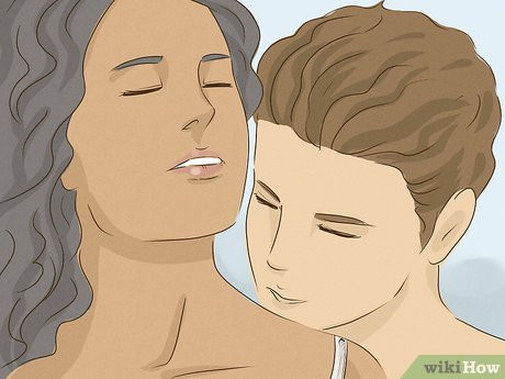 Step 2 Turn on your girlfriend in the bedroom.