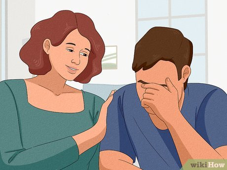 Check in on him and support him during difficult times.