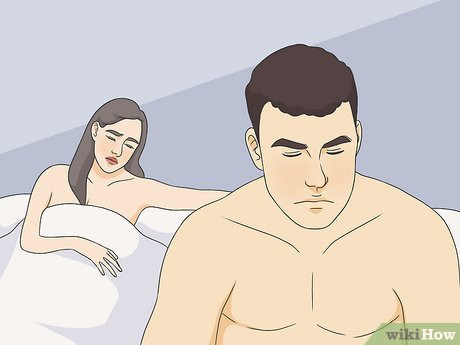 It seems as though he's in a hurry to just get it over with.