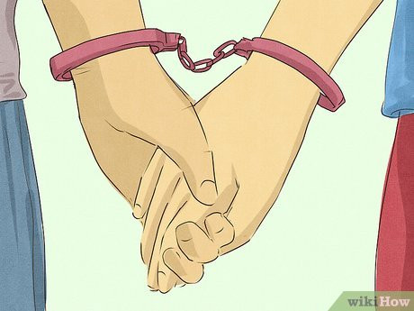 “Cuffing” comes from the idea of linking people together with literal handcuffs.