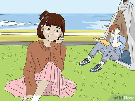 Step 5 Make sure you give him space.