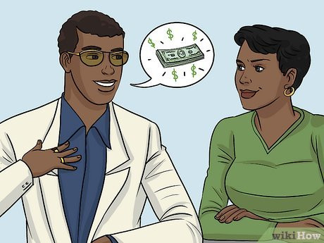 Con artists usually pretend to have wealth, so look out for signs that say otherwise.