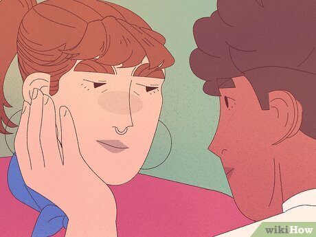 Step 2 He has open and engaged body language when he’s around you.