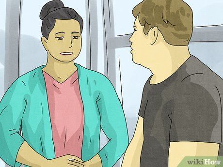 Step 1 Tell her you want to lose weight and you need her help.